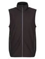 Heren Fleece Bodywarmer Regatta TRF695 zwart-seal grey